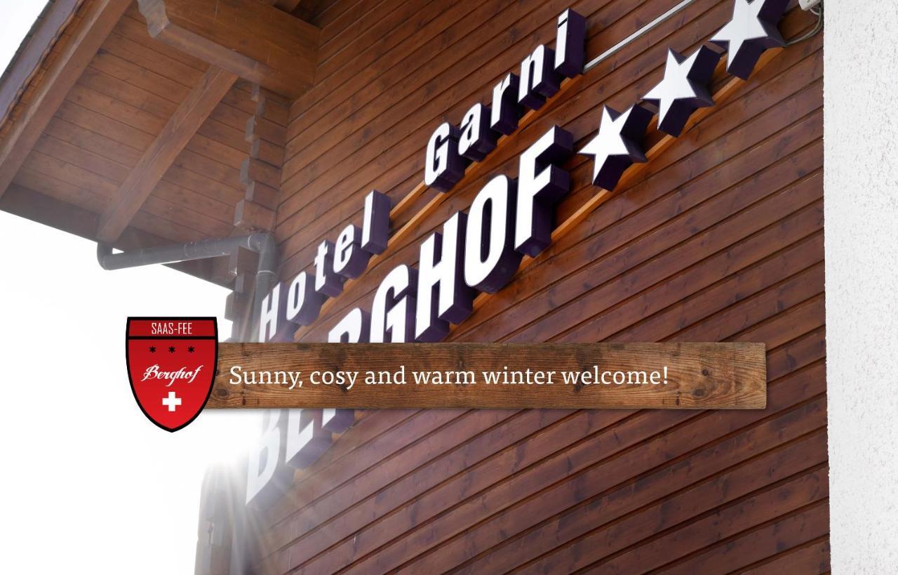 Berghof Garni - The Dom Collection Bed & Breakfast Saas Fee Dış mekan fotoğraf