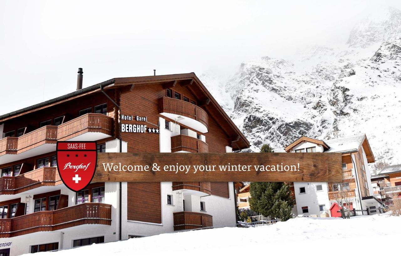 Berghof Garni - The Dom Collection Bed & Breakfast Saas Fee Dış mekan fotoğraf