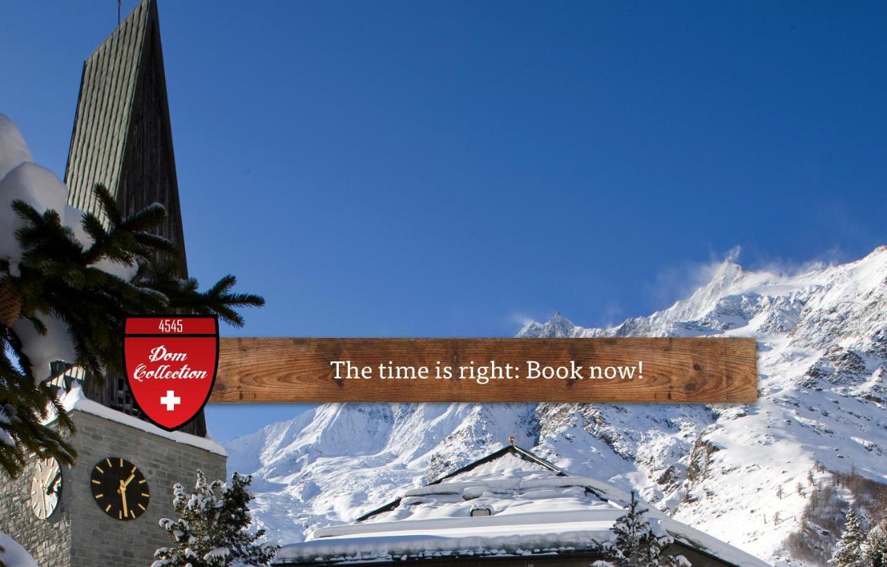 Berghof Garni - The Dom Collection Bed & Breakfast Saas Fee Dış mekan fotoğraf