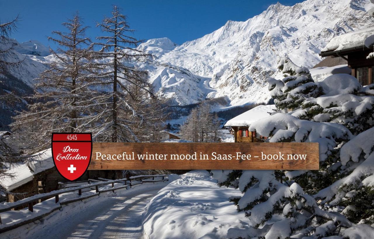 Berghof Garni - The Dom Collection Bed & Breakfast Saas Fee Dış mekan fotoğraf