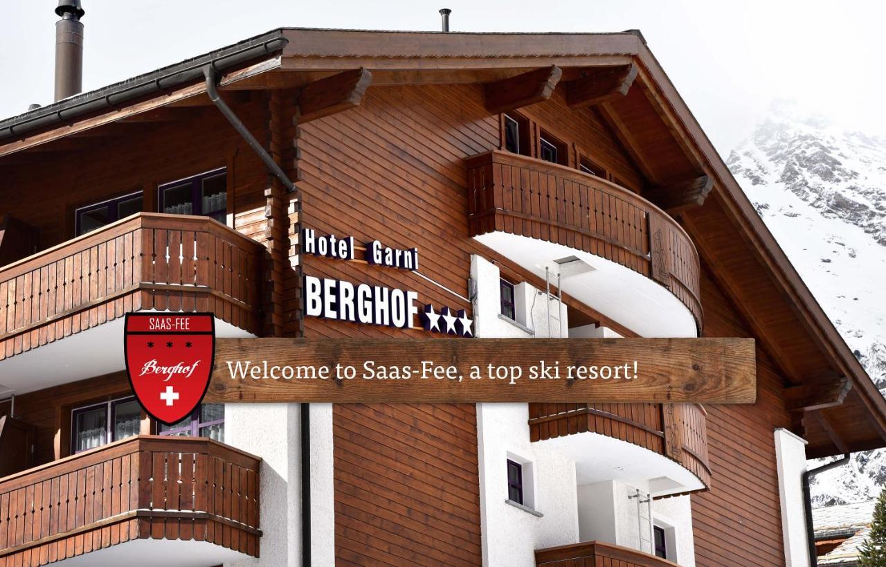Berghof Garni - The Dom Collection Bed & Breakfast Saas Fee Dış mekan fotoğraf