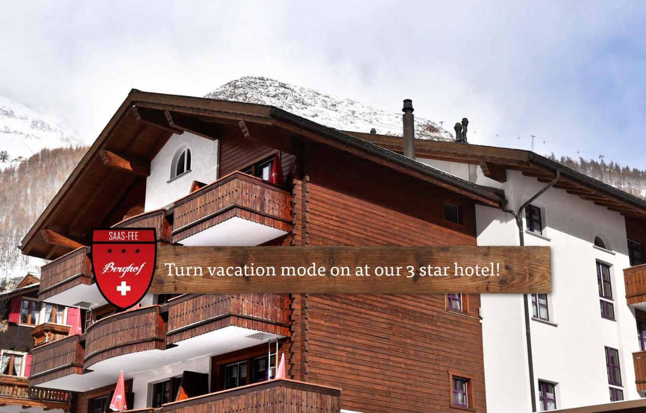 Berghof Garni - The Dom Collection Bed & Breakfast Saas Fee Dış mekan fotoğraf
