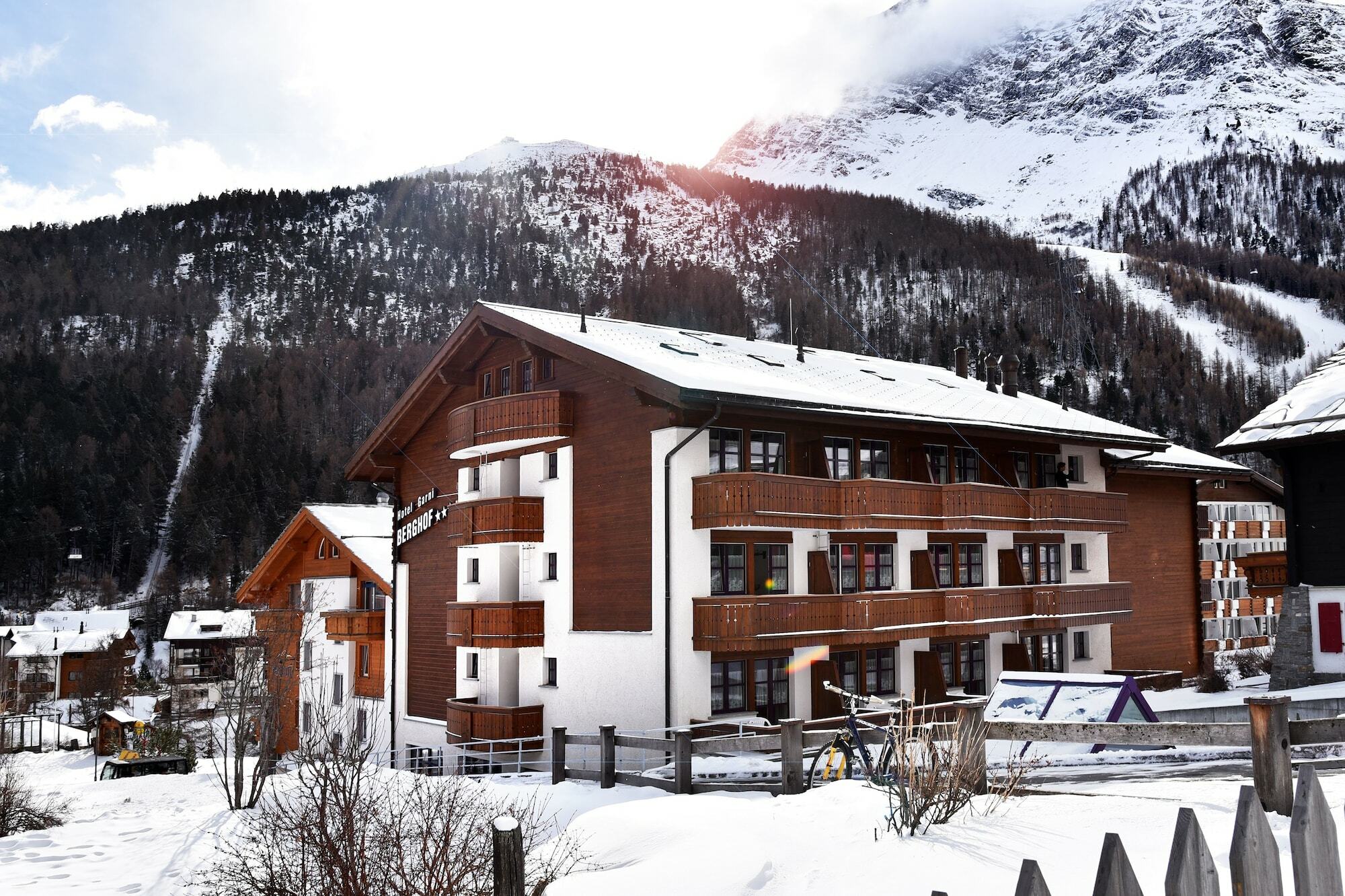 Berghof Garni - The Dom Collection Bed & Breakfast Saas Fee Dış mekan fotoğraf